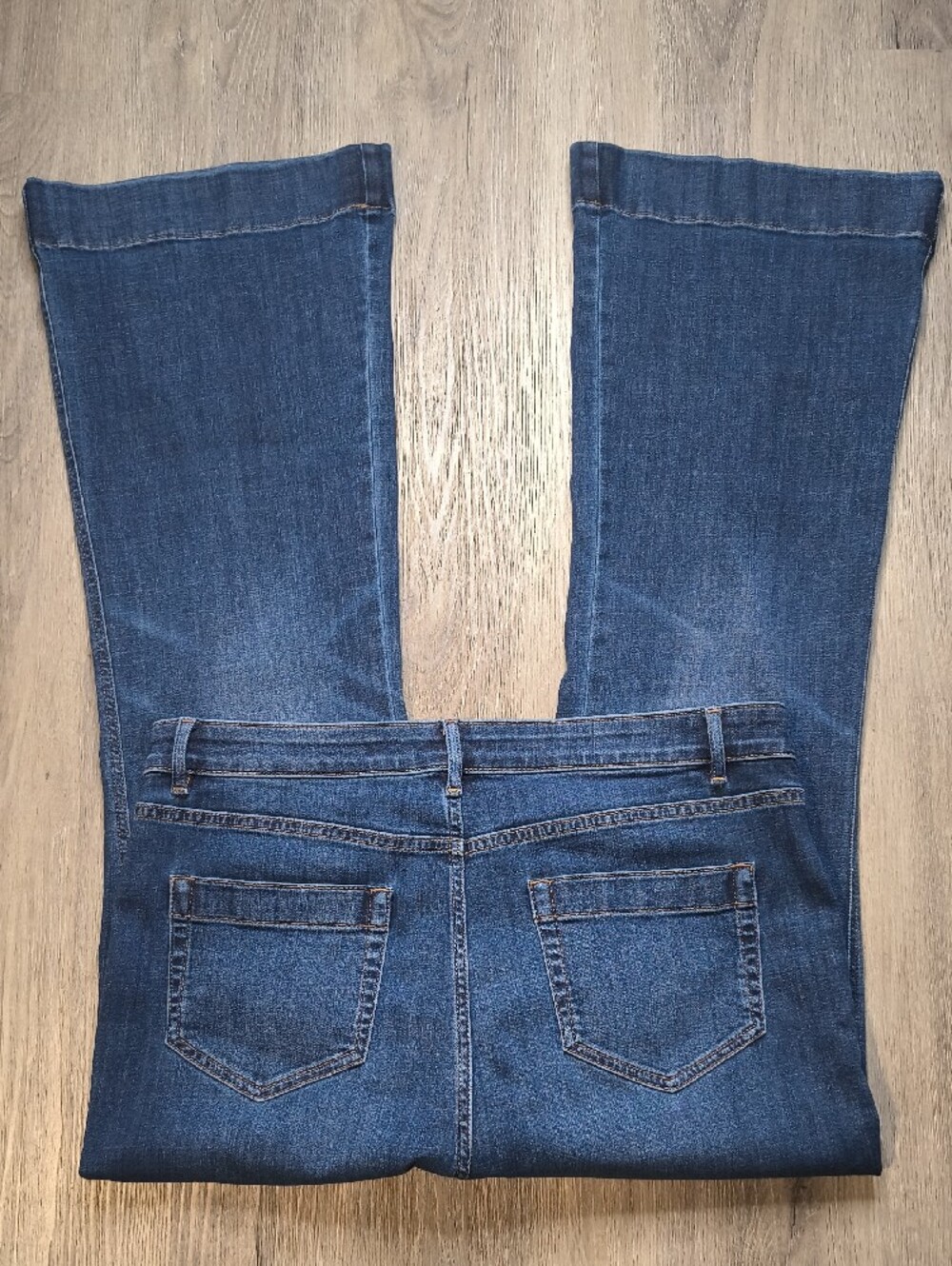 High Rise Flare w/30" Inseam J Jill Women's Jeans Size 14 852 - Picture 2 of 11